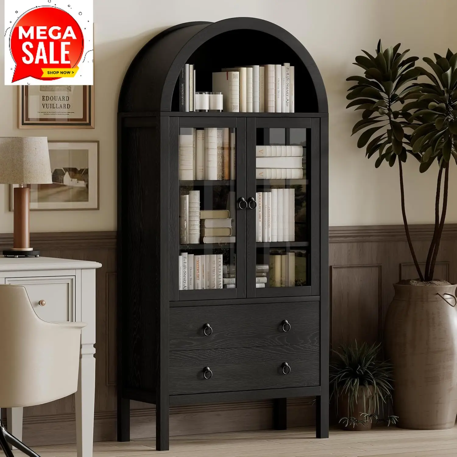 71'' Tall Arched Ca…