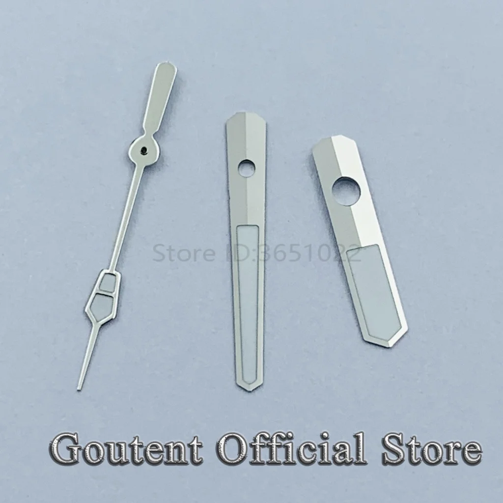 Goutent new green Luminous Watch Hands Set Multi Insert Needles Fit NH35 NH36 Automatic Mechanical Watch Mod Replacement Parts