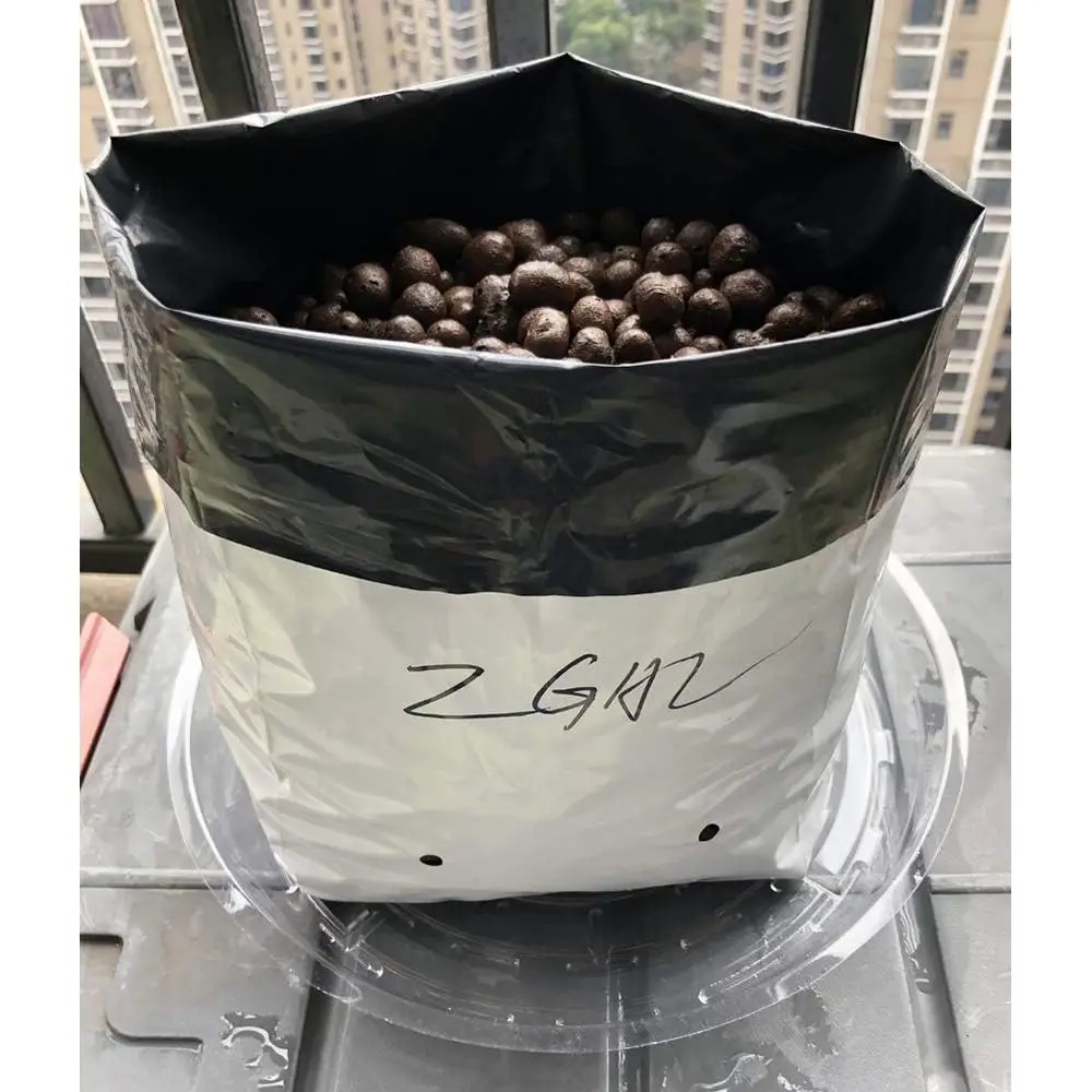 2 Gallon Black White Panda Grow Bags (Pack of 50)
