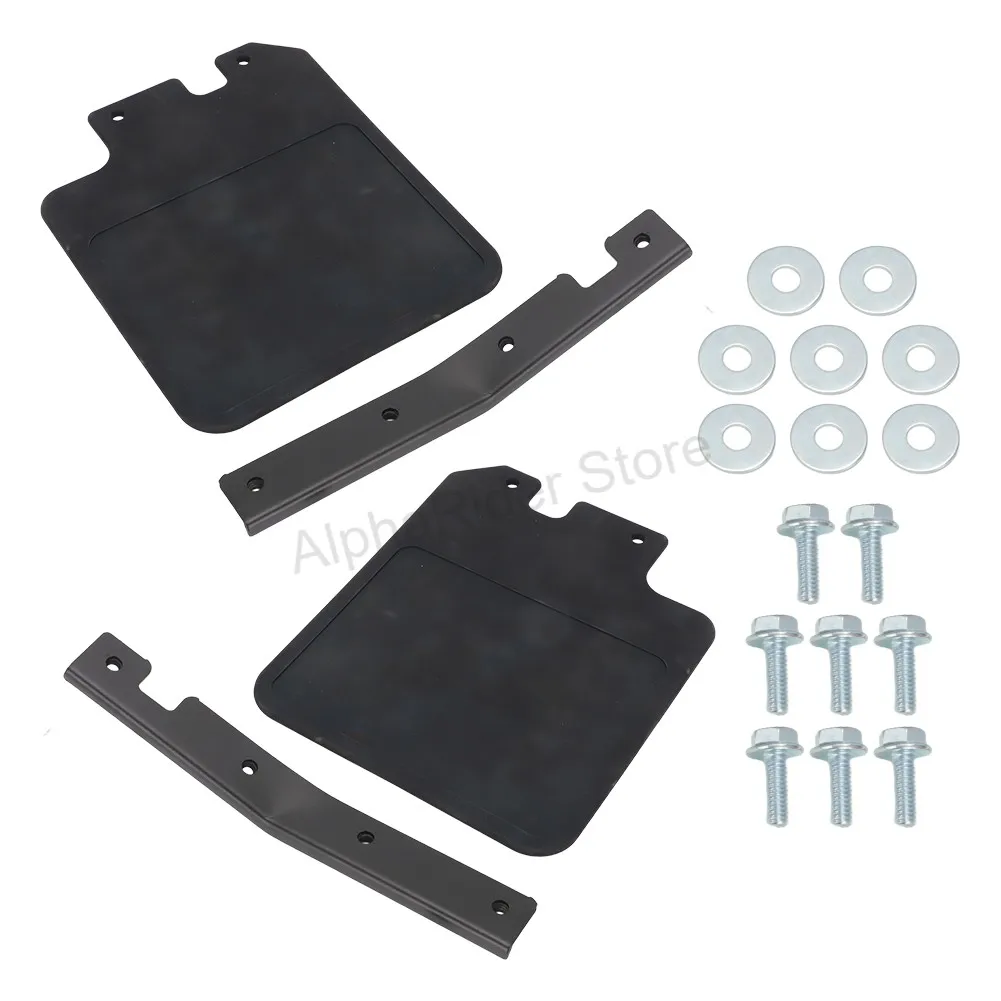 Black Mud Flaps for Suzuki Samurai Truck