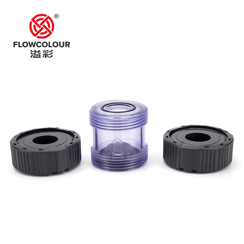 Flowcolour UPVC 25mm-32mm Gray Swing Check Valve Non-Return Flap Valve One Way Valve Fish Tank Connector Pipe Fittings - Image 5