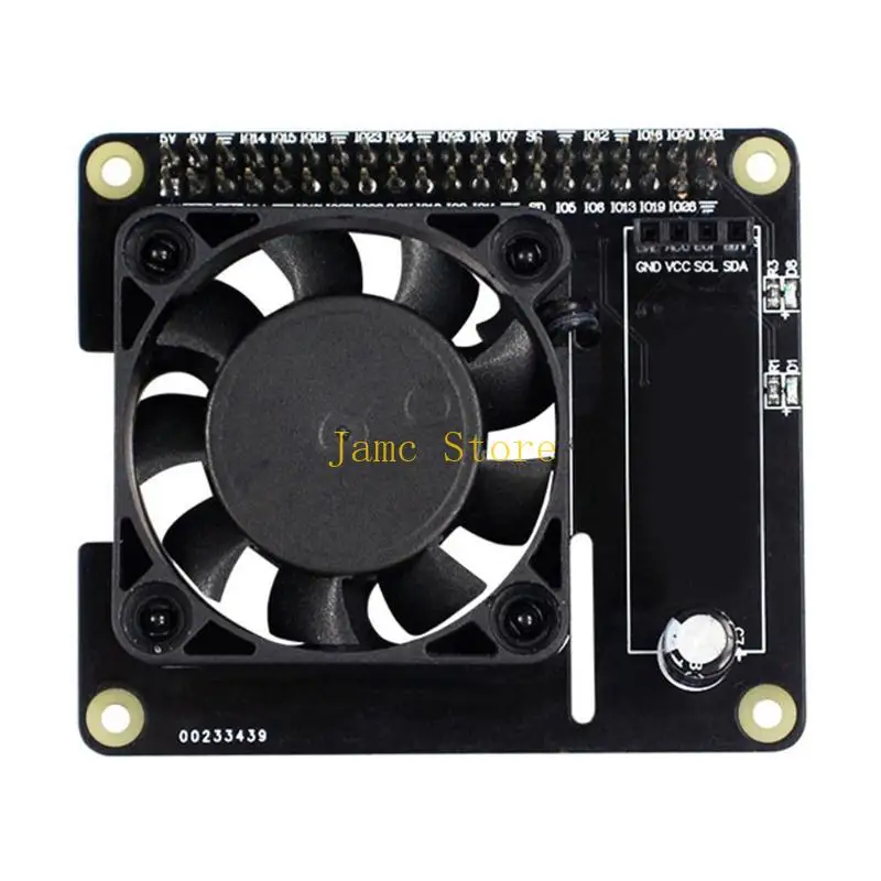 LX0B For  4B/3B/3B+ Intelligent Temperature Control Fan Board