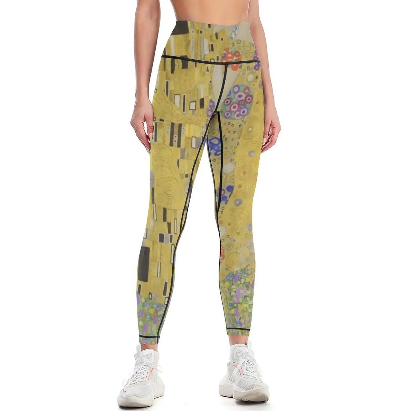 

The Kiss - Gustav Klimt Leggings gym wear sporty woman gym gym sportswear woman Women's push up Womens Leggings