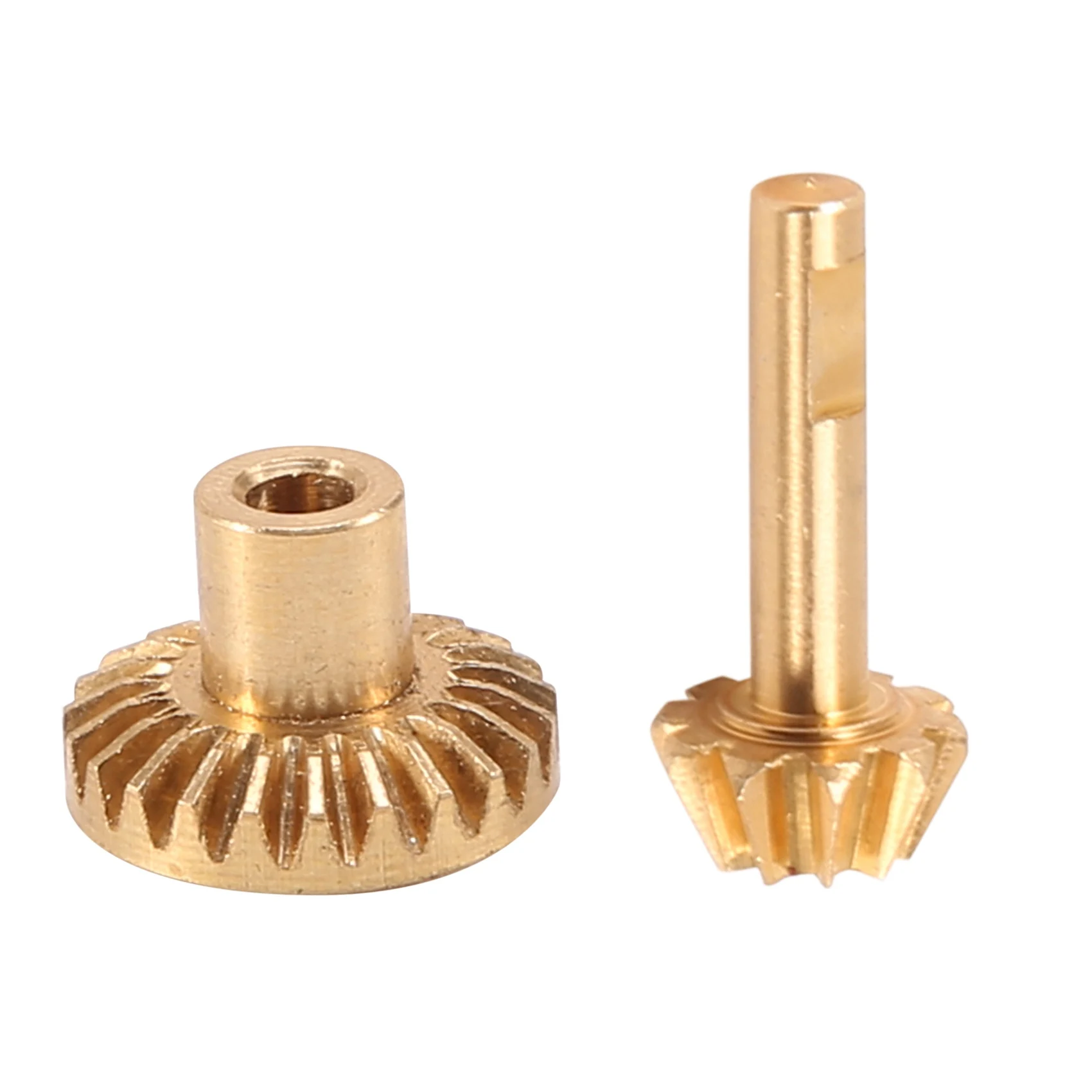 8Pcs Brass Front & Rear Axle Gear Drive Shaft Gear Upgrade Accessories For WPL C14 C24 B24 B36 MN D90 D99 MN99S Parts