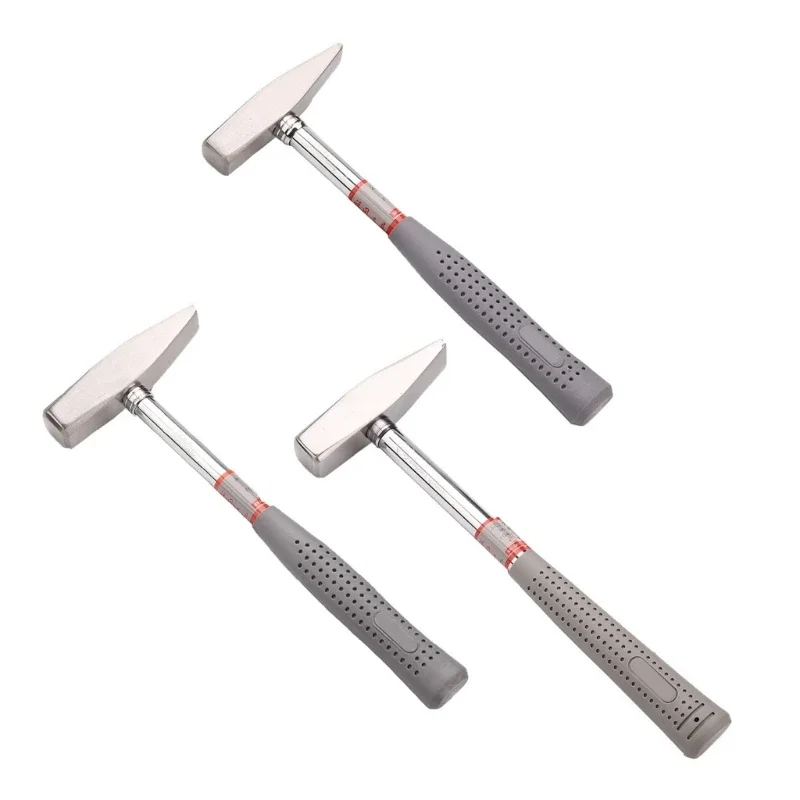 Safety Hammer Fitter Hammer Steel Handle Hammer Head Electrician Small Hammer Flat Hammer High Carbon Steel Hammer Tool