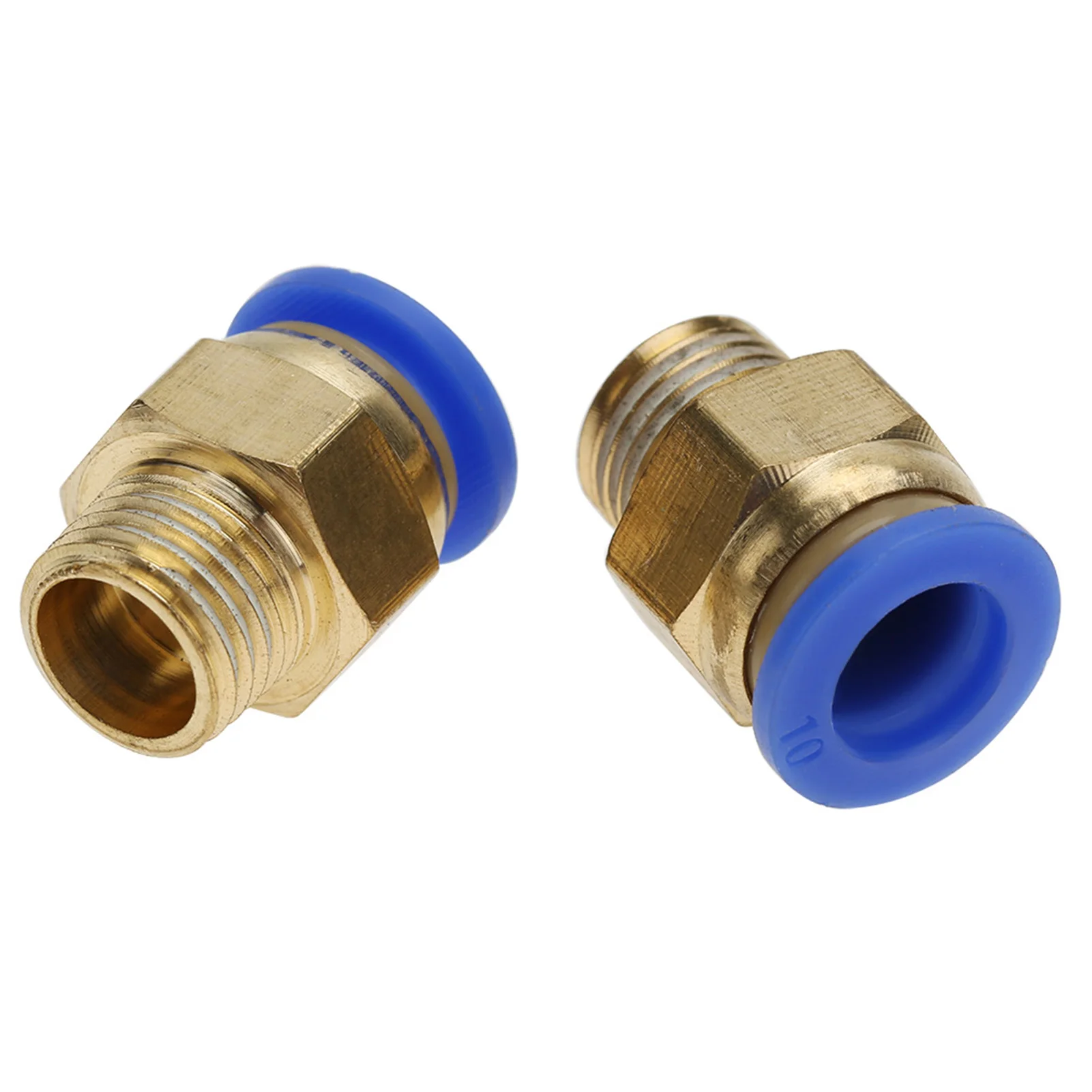 4mm Air Pipe Pneumatic Quick Fittings Male Thread Straight Push In Connector Pneumatic Quick Fittings Straight Pneumatic Fitting