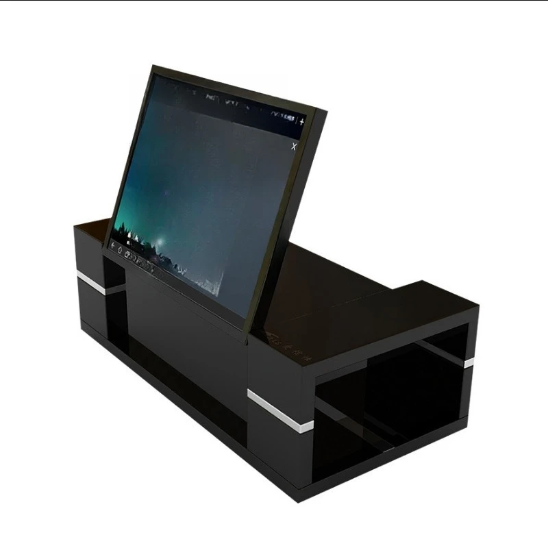 Intelligent touch lifting coffee table, capacitive screen desktop, conference room, negotiation table, multi-function touch