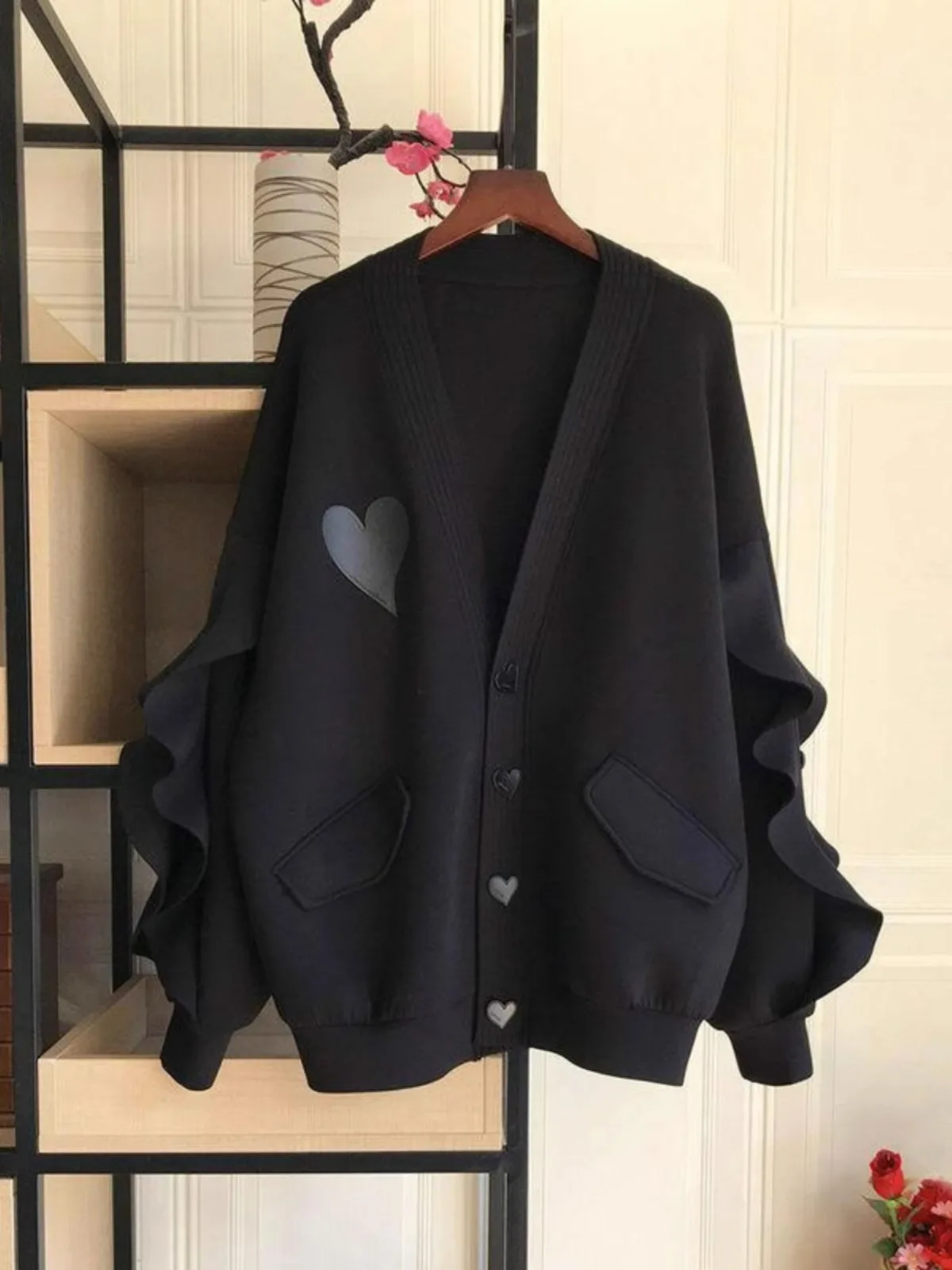 

Мужская толстовка свободного кроя с рукавами «летучая мышь» больших размеров, дизайн 300 Pou, модная верхняя одежда, трендовый бренд, осень-зима