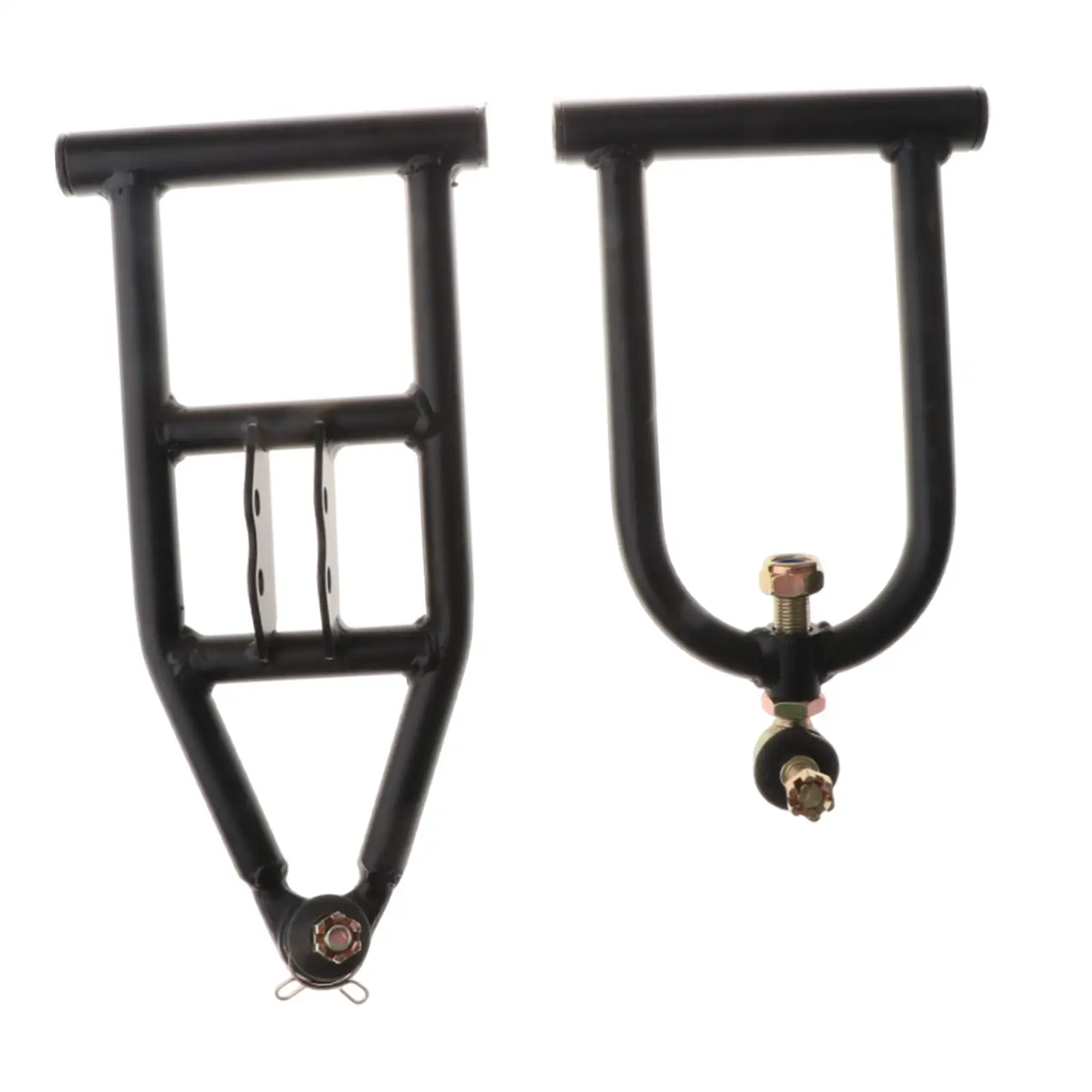 

Front Suspension Swing Arm Kit Iron Upper Lower Assembly Go Kart Steering Parts for All Terrain ATV Quad Bike