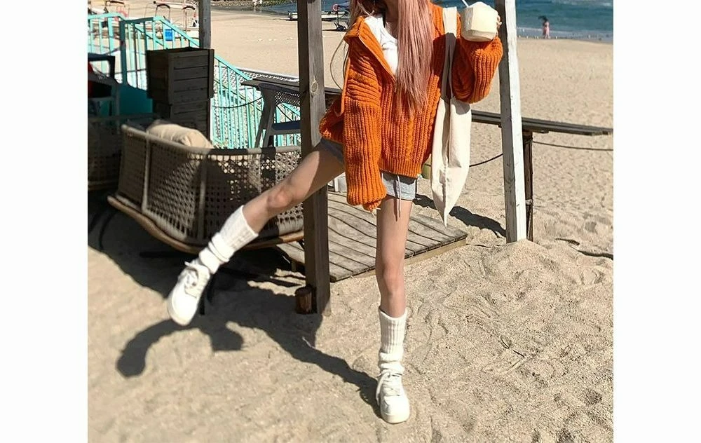 Suéter con capucha de punto de cable estilo perezoso de invierno para mujer suéter suelto de dopamina