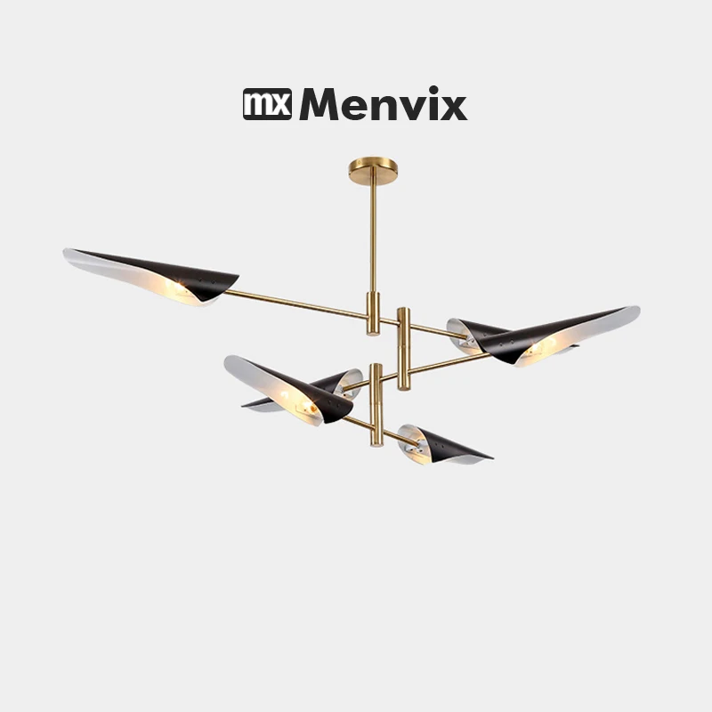 

Modern Nordic Metal Branch Chandelier Style Led Hanging Lamp Light Lighting Fixture Creative Personality LED Pendant luminaire