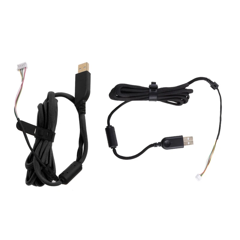 CS1W DIY Umbrella Rope Mouse Cables Soft Durable Mouse Line Replacement Mouse Wire for ZOWIE FK-B ZA-B ,FK1-B，FK2-B