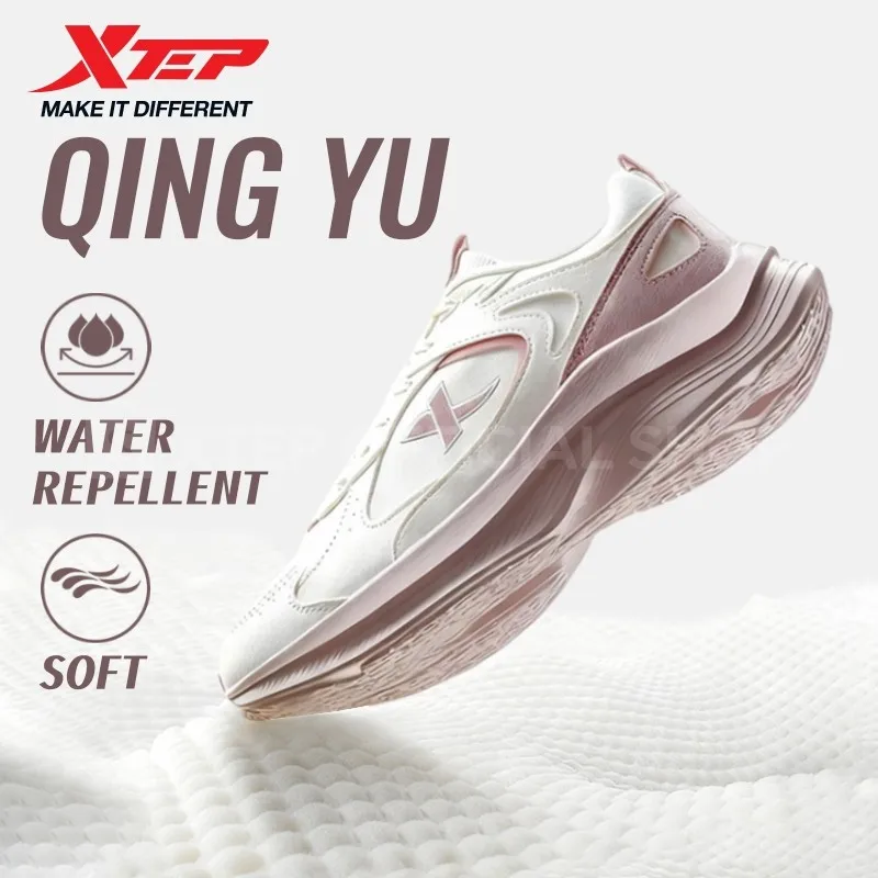 

Xtep Running Shoes Women Soft Lightweight Shock Absorption Sports Shoes Wear-Resistant Non-Slip Women's Sneakers 877418110023