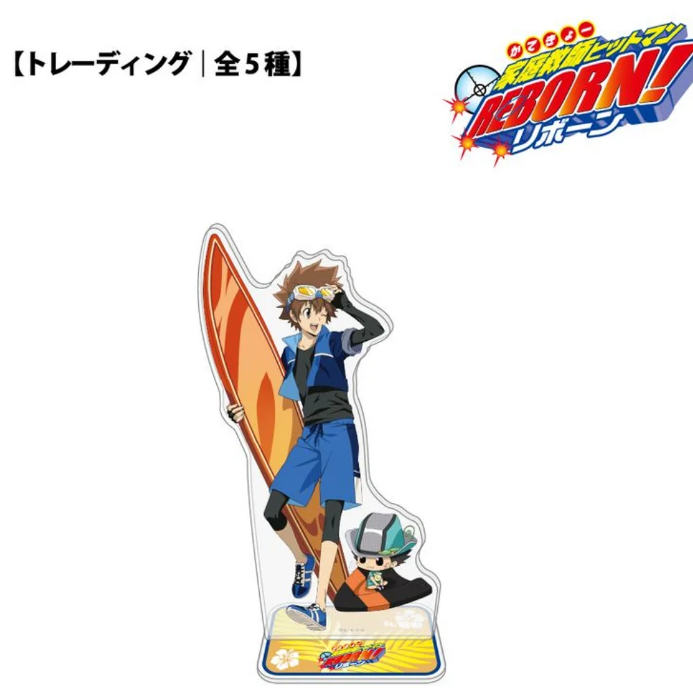 Anime HITMAN REBORN! Creative 15cm Acrylic Stand, Gokudera Hayato, Mother's Day Ornament for keychain