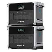 Sorein 2400w Portable Solar Power Generator Solar Power Charging Station Emergency Generator Power Station 2000w 230v