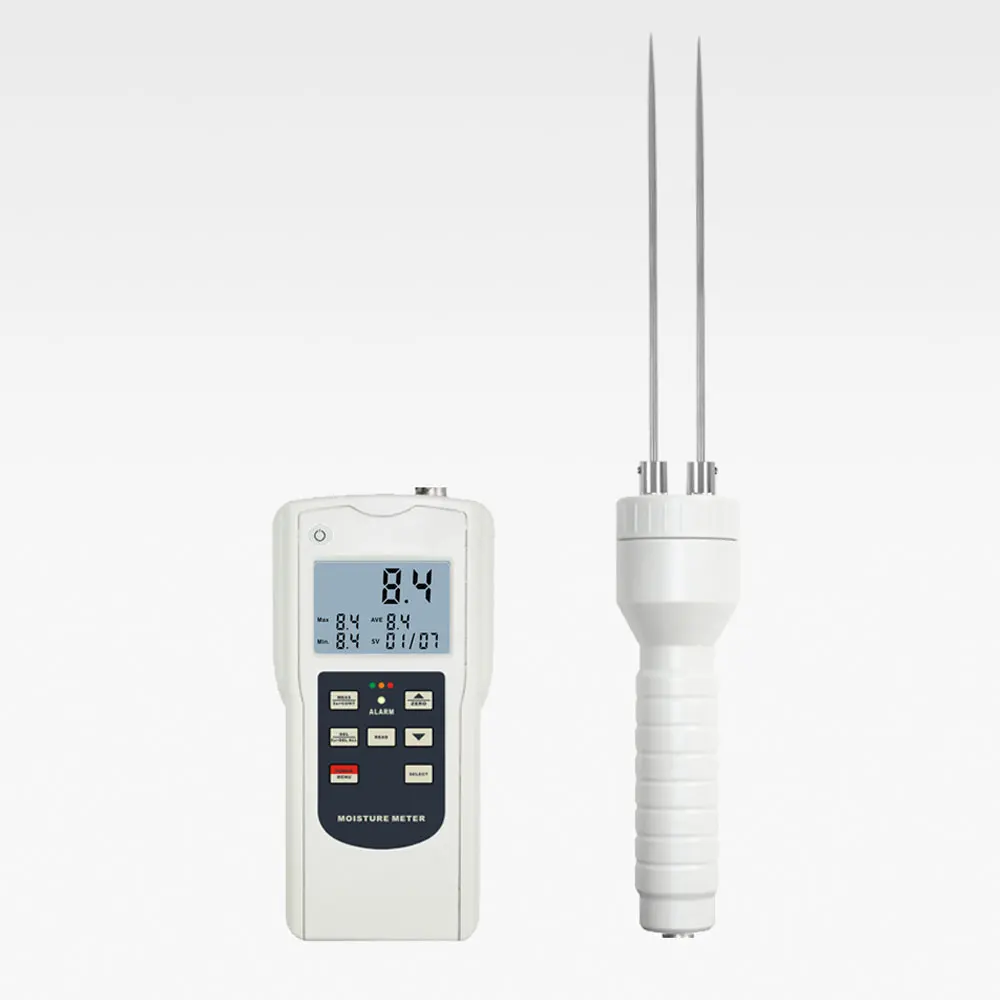 AM-128SOIL Digital Soil Moisture Meter by Measuring the Electrical Conductivity Pins the Content of Soil Range 0~80%