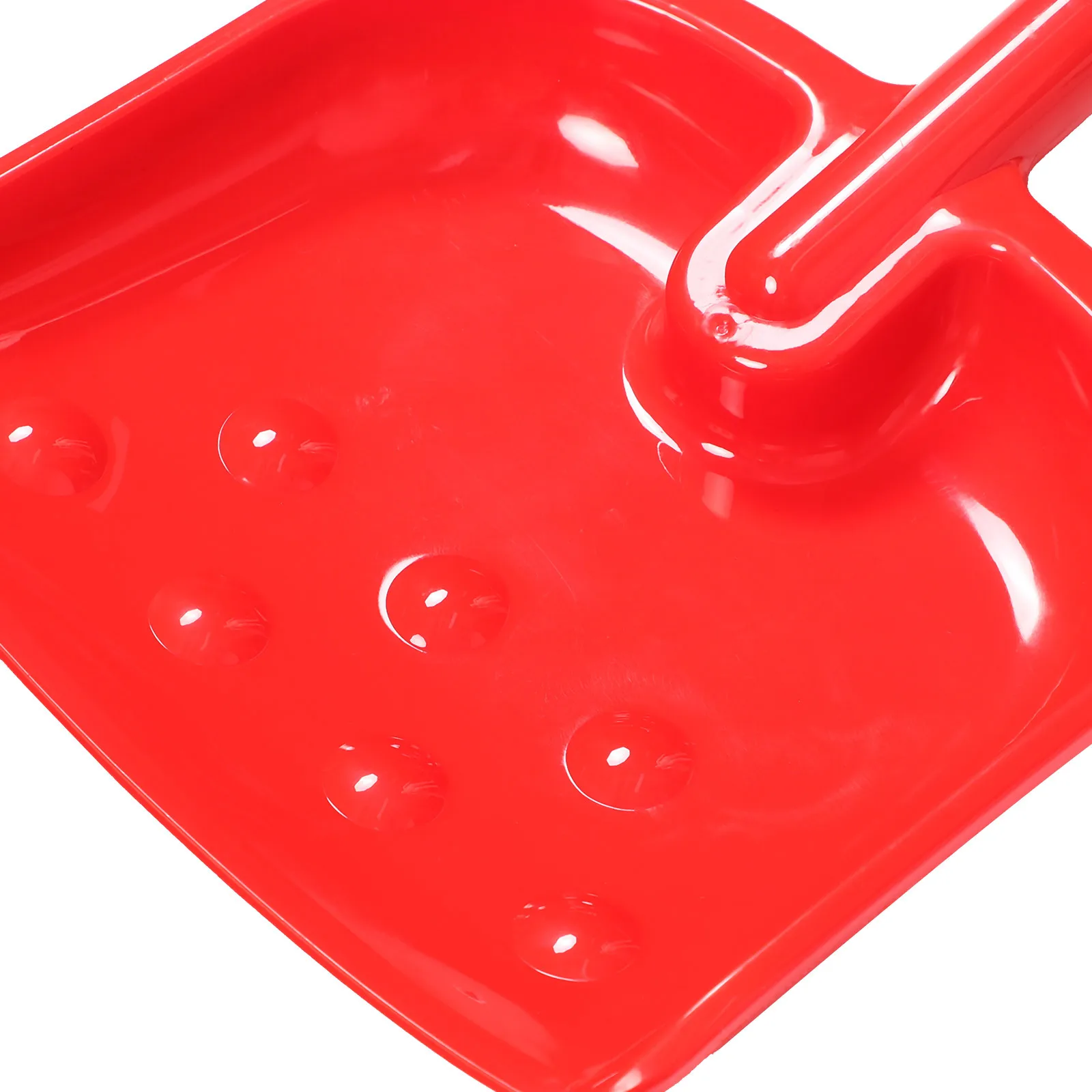 Pelle à neige pour enfants, manche en bois rouge, plastique léger pour l'hiver, jeu en plein air, activités de plage de sable