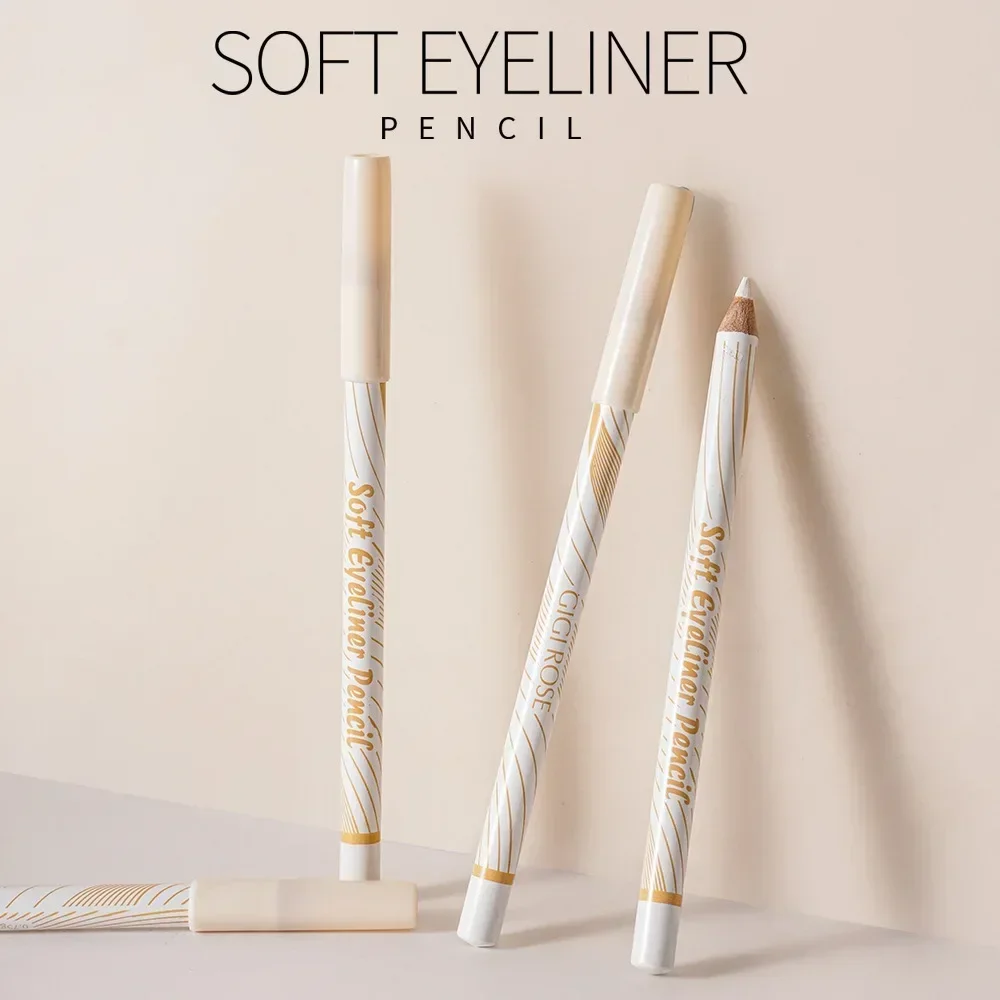 Matt Weiß Eyeliner Aufhellung Auge Kopf Liegen Seidenraupe Stift Wasserdichte Augen Linie Carving Highlighter Make-Up Bleistift Augen Werkzeuge