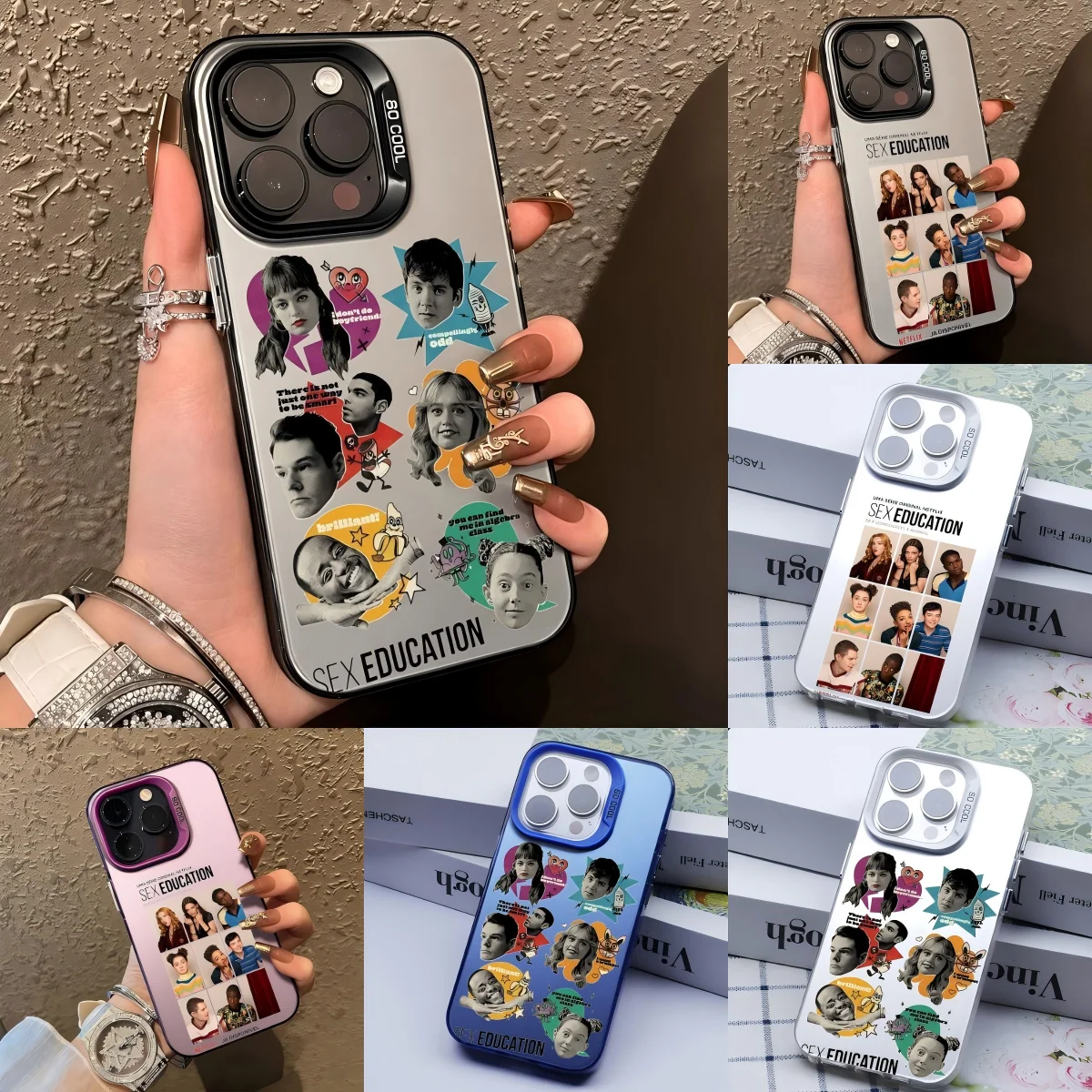 Fashion S-Sex Education Phone Case for Samsung Galaxy A27 A37 A57 A17 A07 A16 A06 A35 A55 A25 A15 A56 A54 A36 A34 A24 A26 4G 5G