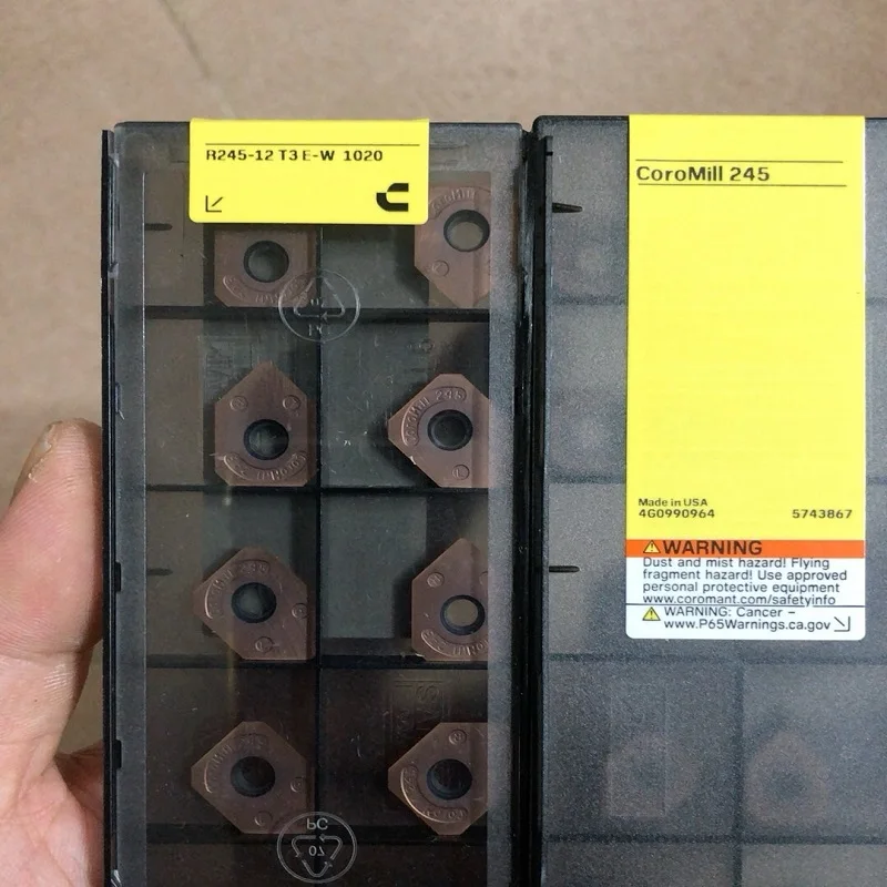 

Hard alloy cutting blades R245-12T3E-W 1020
