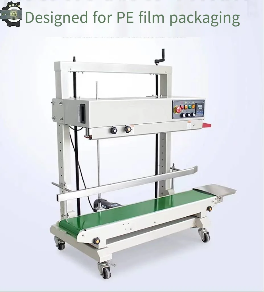 FR-1200V Macchina sigillatrice a nastro continuo per sacchetti di pellicola plastica verticale automatica