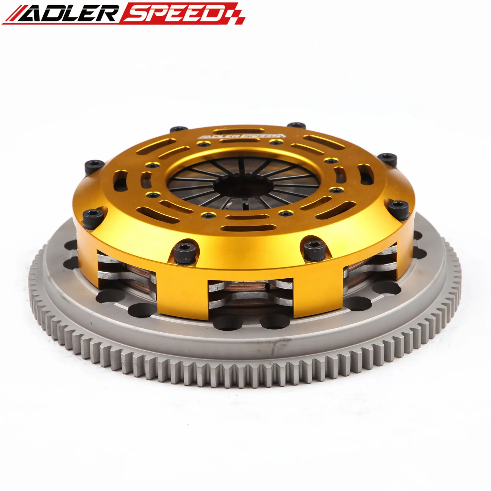 

ADLERSPEED Racing Clutch Twin Disk Kit Medium For 2003 - 2008 Pontiac Vibe 1.8L 1ZZ-FE 5-speed