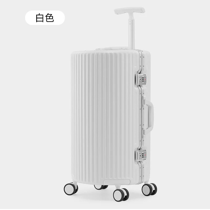 Round business luggage ins net red pull rod box universal wheel trolleysuitcase men and women boarding 20 inch travel case