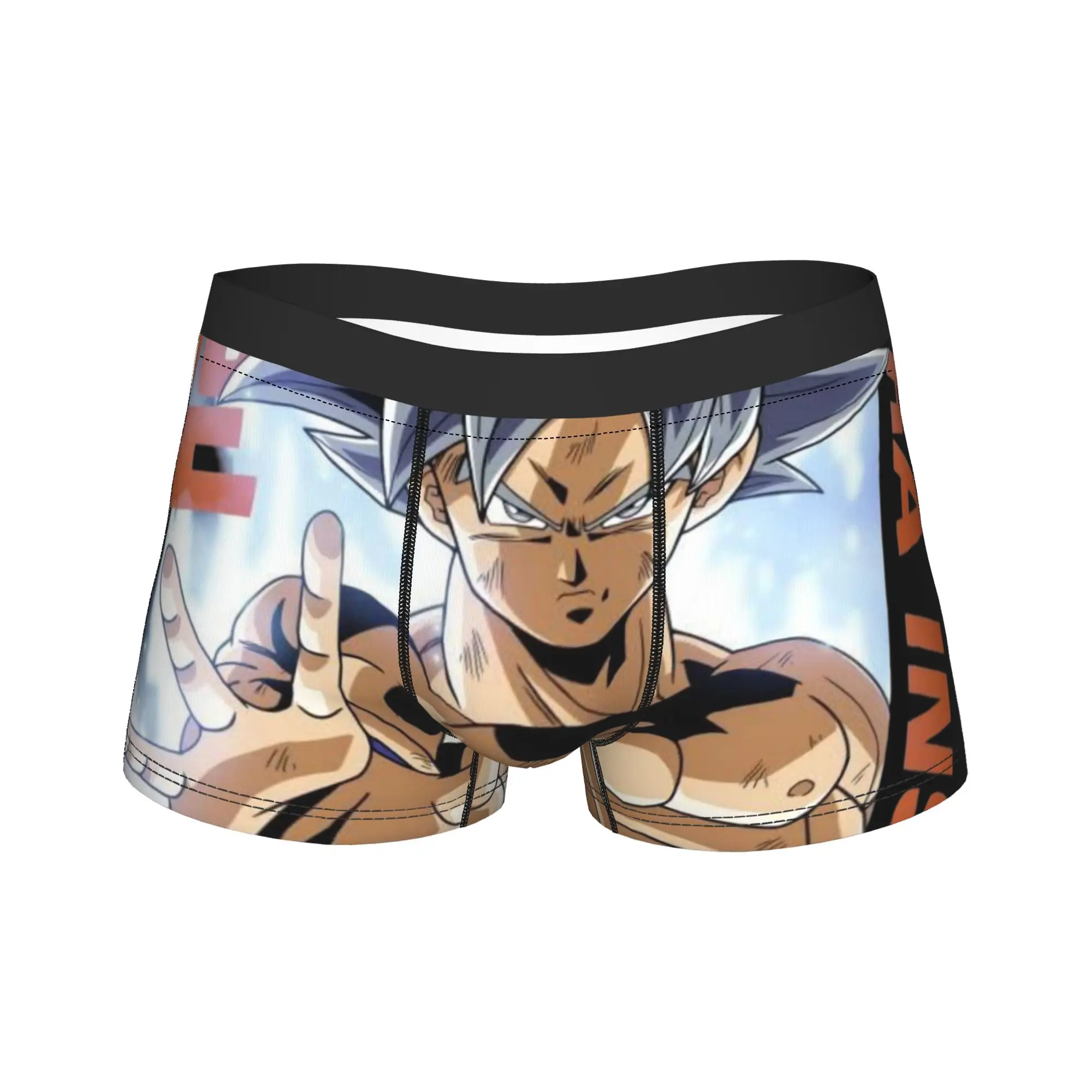

Dragon Balls Boxer Brief Underwear Hot Sale Men's Sexy Soft Trunk Design Large Size Panties