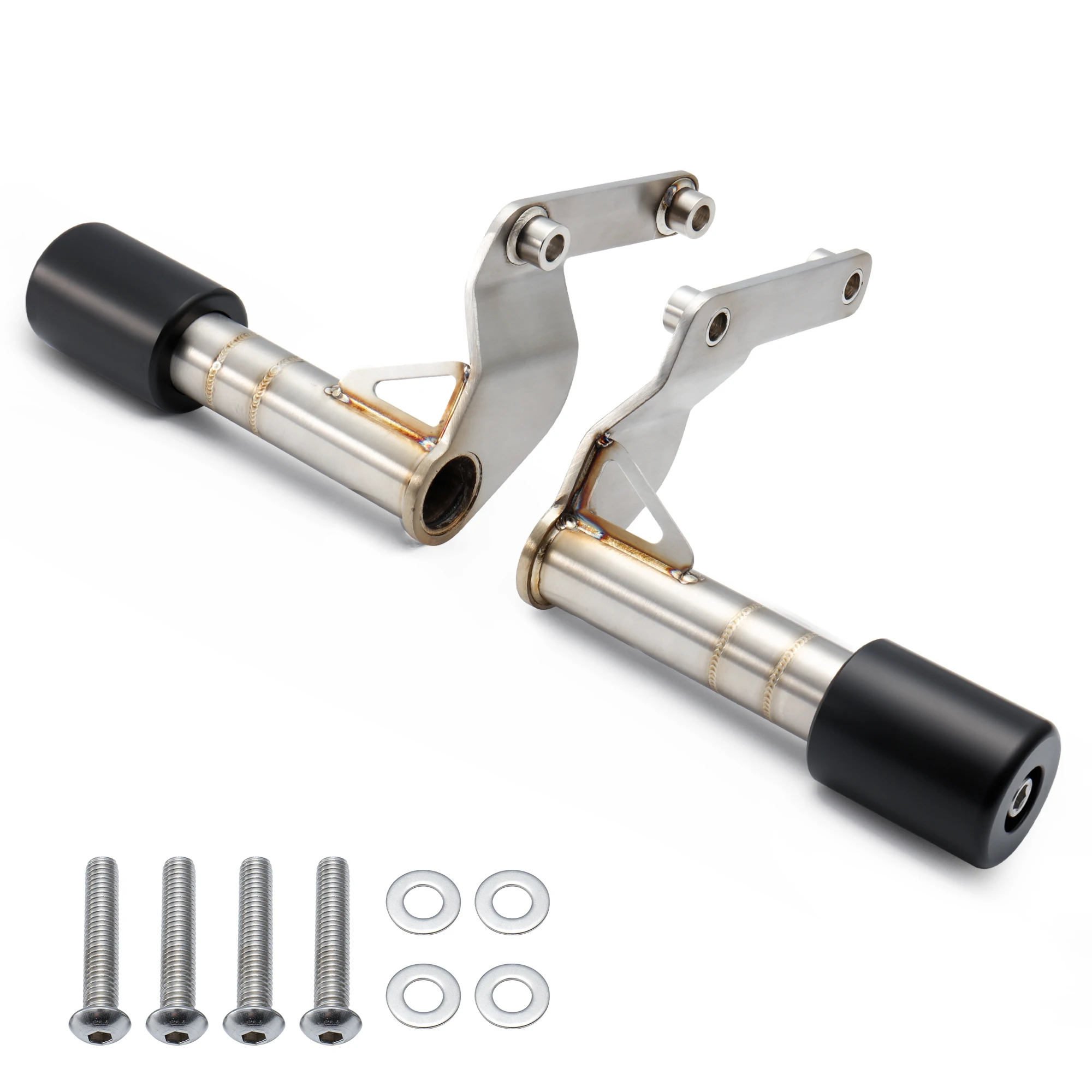 

Softail Passenger Peg Crash Bar Frame Slider Rear Highway Engine Guard for Harley 2018-Up Street Bob Low Rider, Stainless Steel