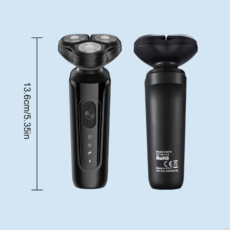 19QE MEN للرجال الكهربائي المضاد للماء مع القطع مع القطع swideburns trimmer