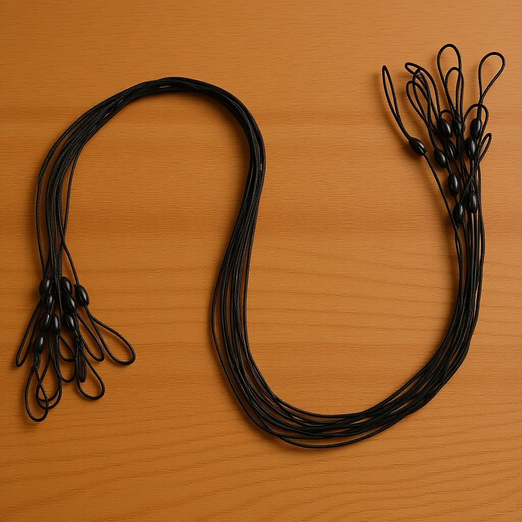 10 Stück elastisches, verlustsicheres Seil, stilvoller Stift-Lanyard-Gurt, Ersatz für Stylus-Stift, sicheres Seil für Schreibutensilien, wasserdicht – Detail 6