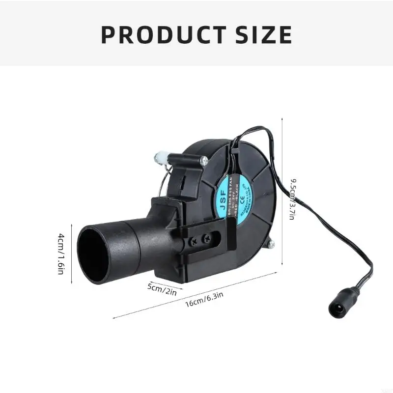 N58C BBQ BLOWER AIR 24V PORTABLE PORTABLE ÉLECTRIQUE BBQ