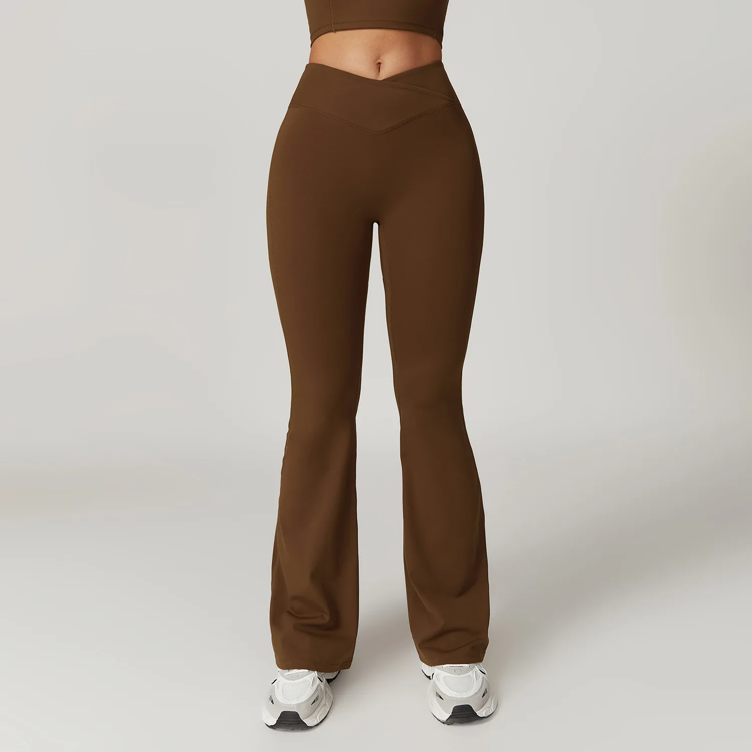 MODITIN Pantaloni da yoga da donna Gamba svasata Abbigliamento grazioso Leggings push up senza cuciture ad asciugatura rapida Comodo abbigliamento da palestra casual Colori graziosi