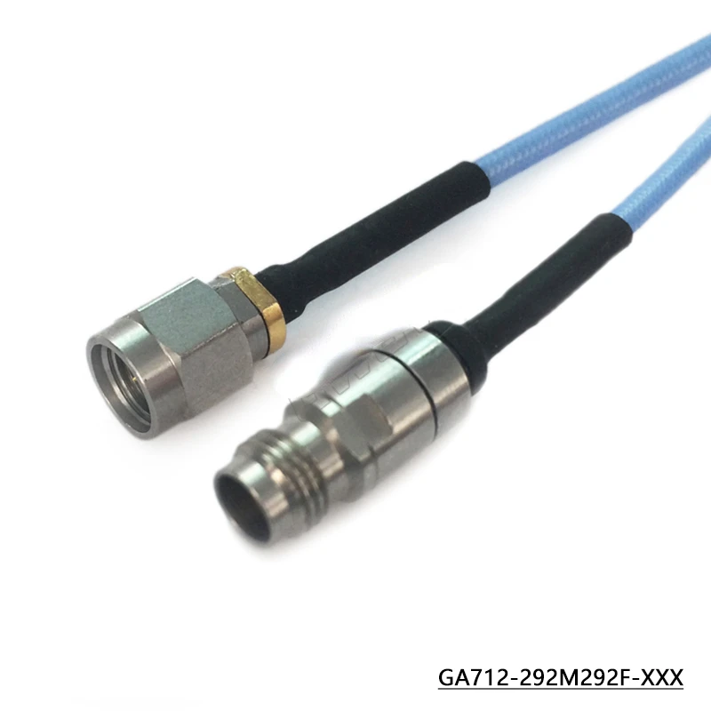 085 Semi Flexible Cable Assembly/FEP Outer Skin/diameter 2.5mm/2.92mm-292mm/40GHz