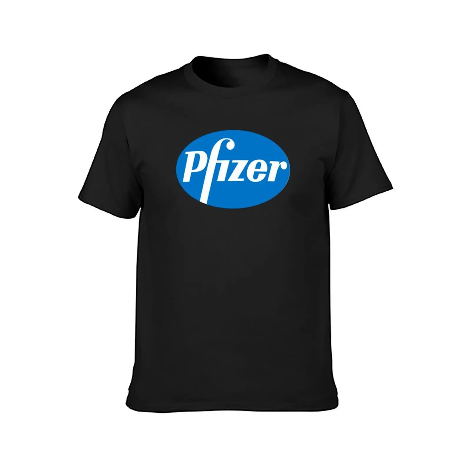 Pfizer Logo T-Shirt tops cute tops Aesthetic clothing new edition mens t shirts pack