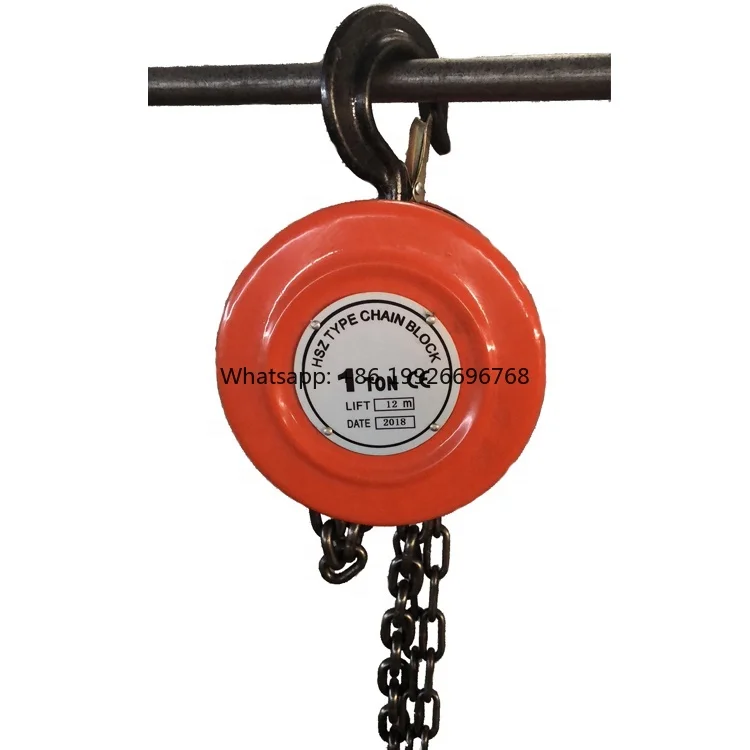 

Portable HSZ Type Manual Chain Hoist New Condition Metal Material 3m Standard Lifting Height for Retail Industries