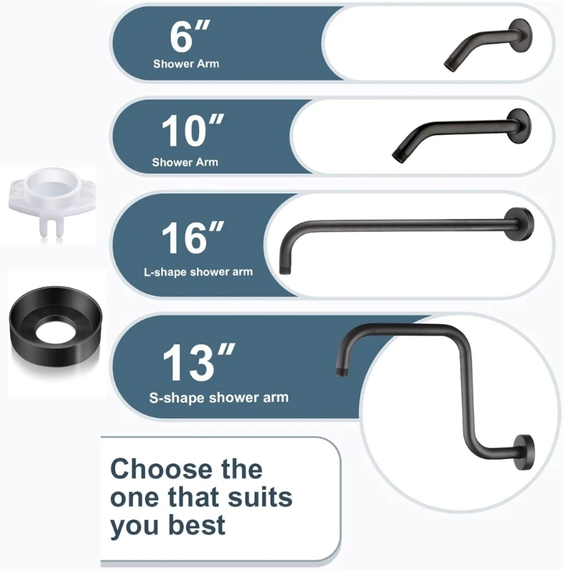 6Pcs Shower Tub Faucet Seal Replacement Set Leakproof Diverter Gate Repair Parts D2RD