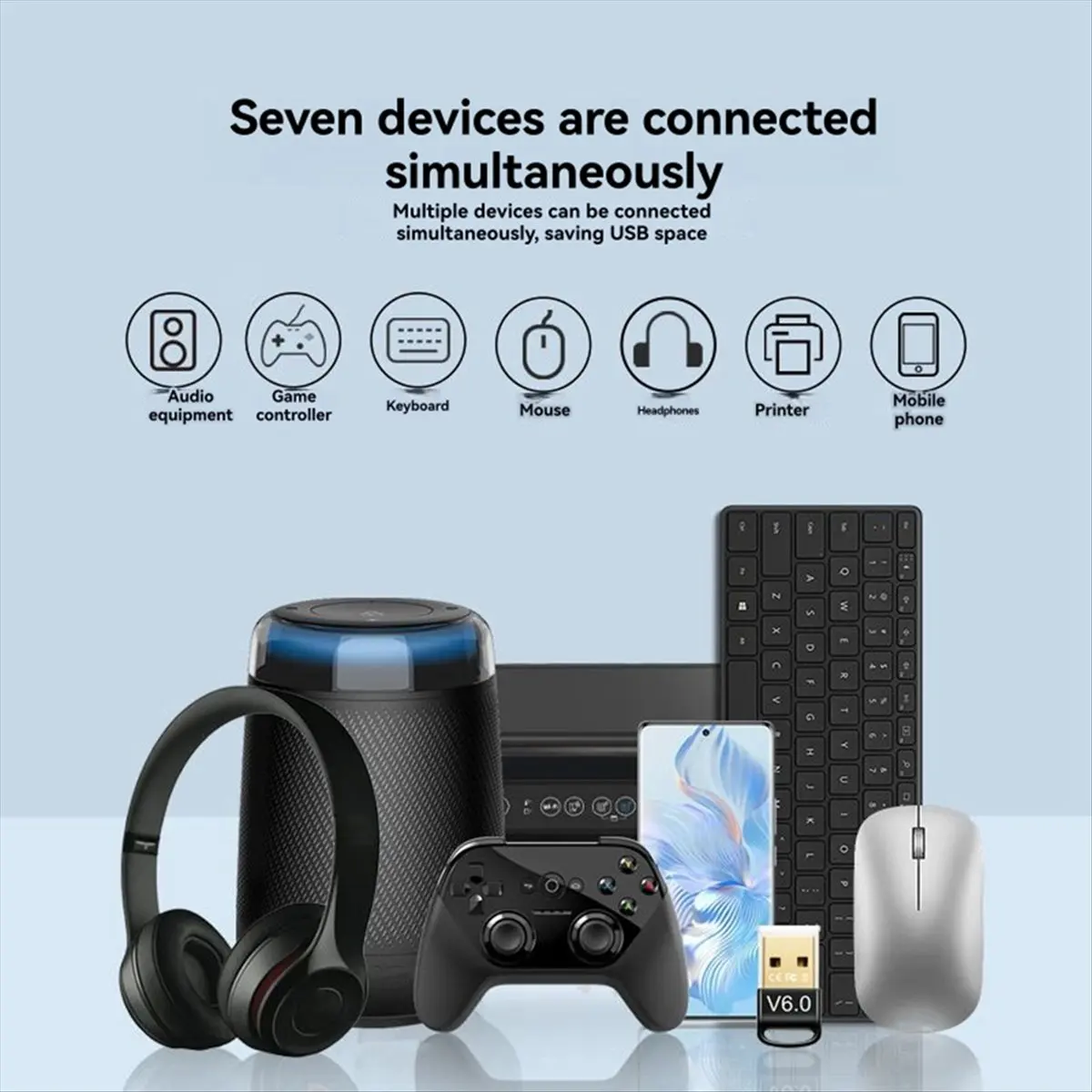 Usb Bluetooth 6.0 A… - image