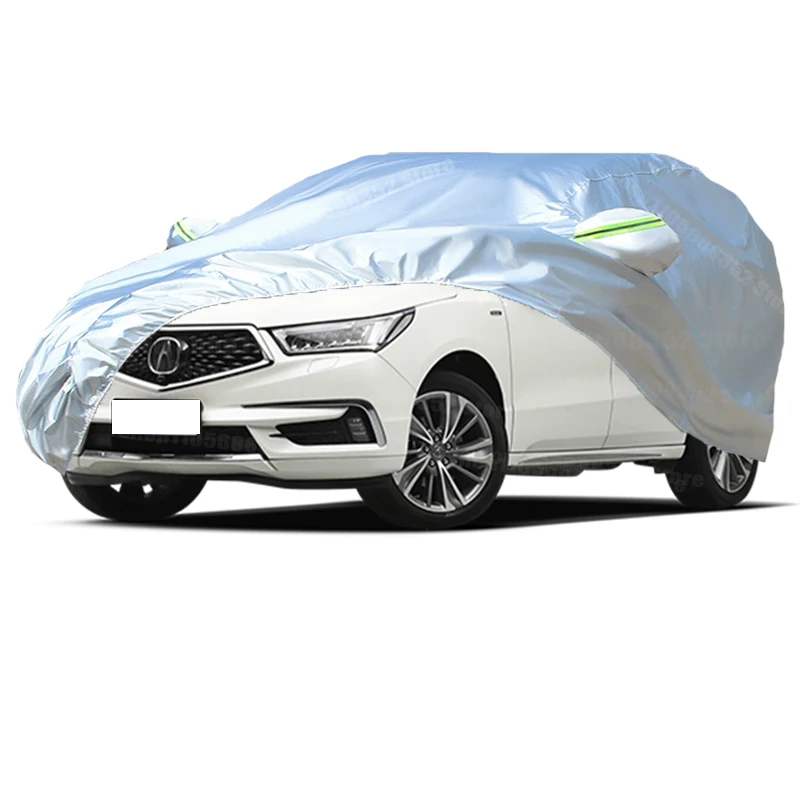 For Acura MDX Car Cover Outdoor Protection Covers Snow Sunshade Waterproof Dustproof Exterior UV Car Accessories