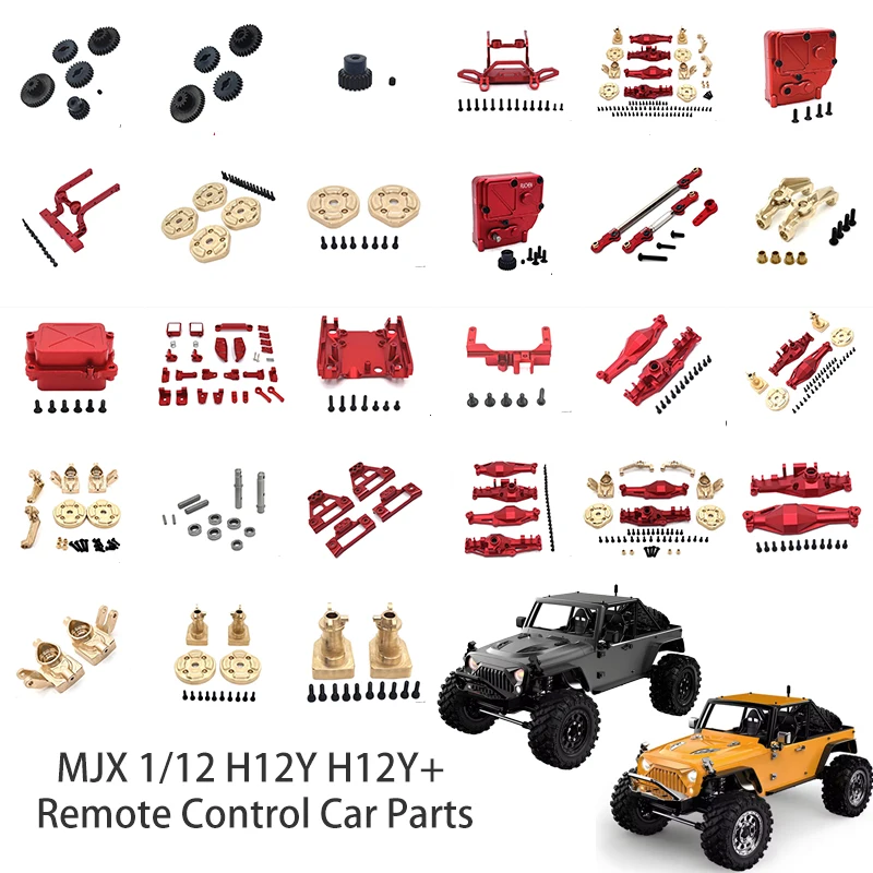 

Металлические детали для тюнинга радиоуправляемых машинок MJX 1/12 H12Y H12P, фиксирующие элементы рулевого механизма передней оси, компоненты крепления рулевого механизма