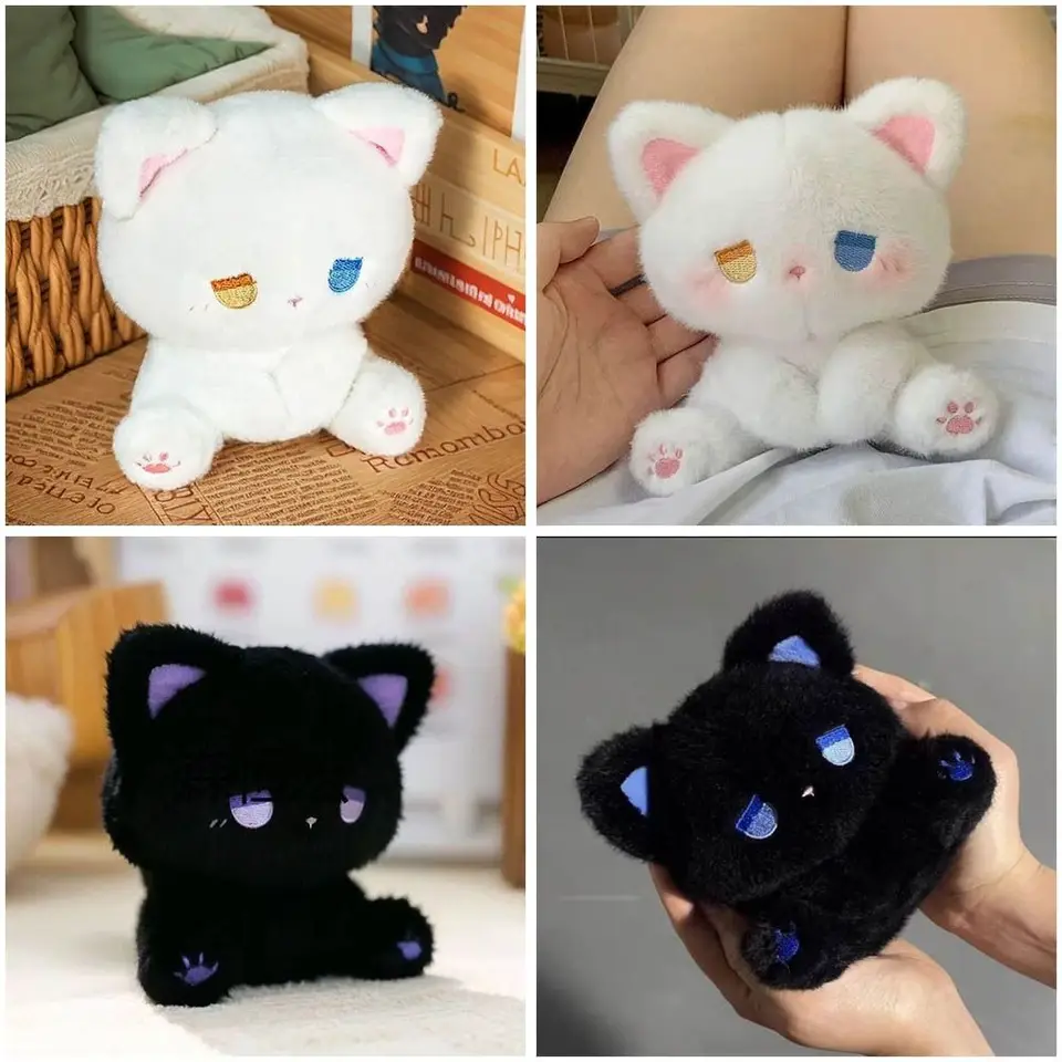 귀여운 16cm 봉제인형, 이모베어, 초극세사 소재 인형 베개, 손목 드래그 패드, 수면용 선물