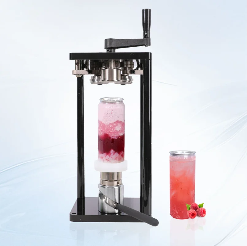 Meihui Manual Can Sealer Easy Open Bottle Sealing Machine for Milk Tea Cups Wholesale Electric-Free