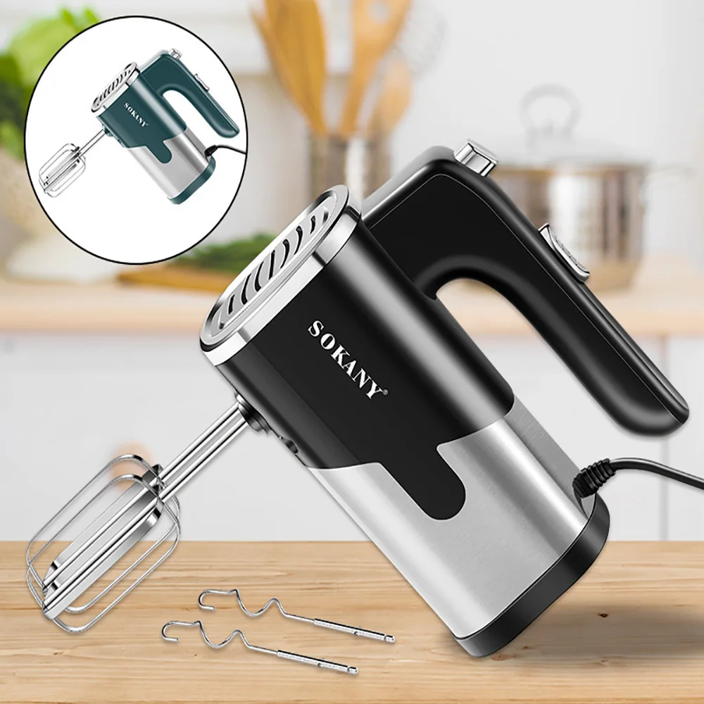 

Электрический ручной миксер, 800 Вт, бытовой миксер для выпечки крема, автоматический ручной венчик для взбивания яиц для крема для яиц, печенья, торта