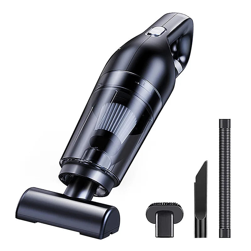120W High-Power Mini Handheld Vacuum Cleaner for Cars Wet & Dry Dual-Purpose Wireless Charging for Household Use