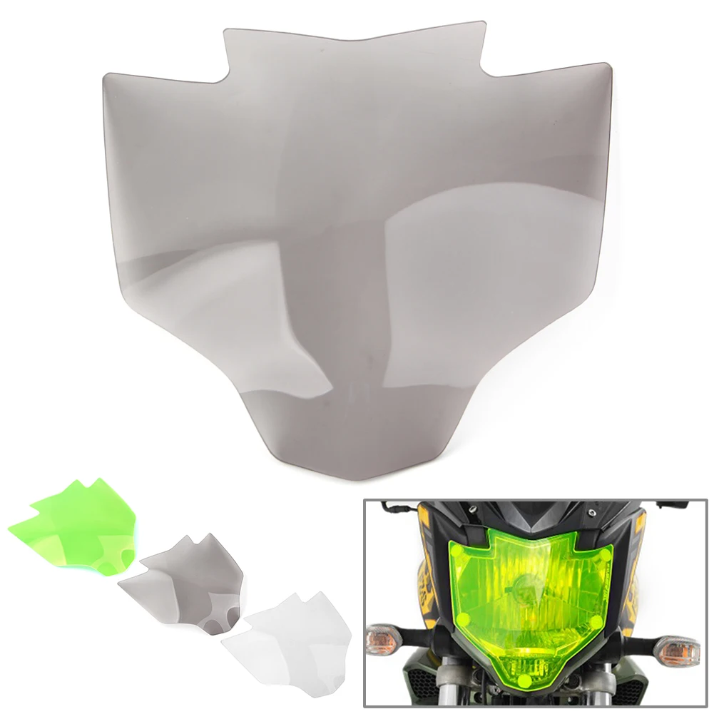 Protector de faro delantero de motocicleta, cubierta de lente de pantalla para YAMAHA FZ-S FZS 150 2017 2018 2019