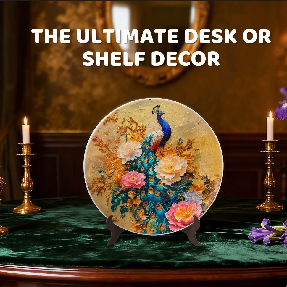 

3D Puzzle Plate DIY Living Room Decoration Kitchen Home Decoration Children's Birthday Christmas Gift Toys