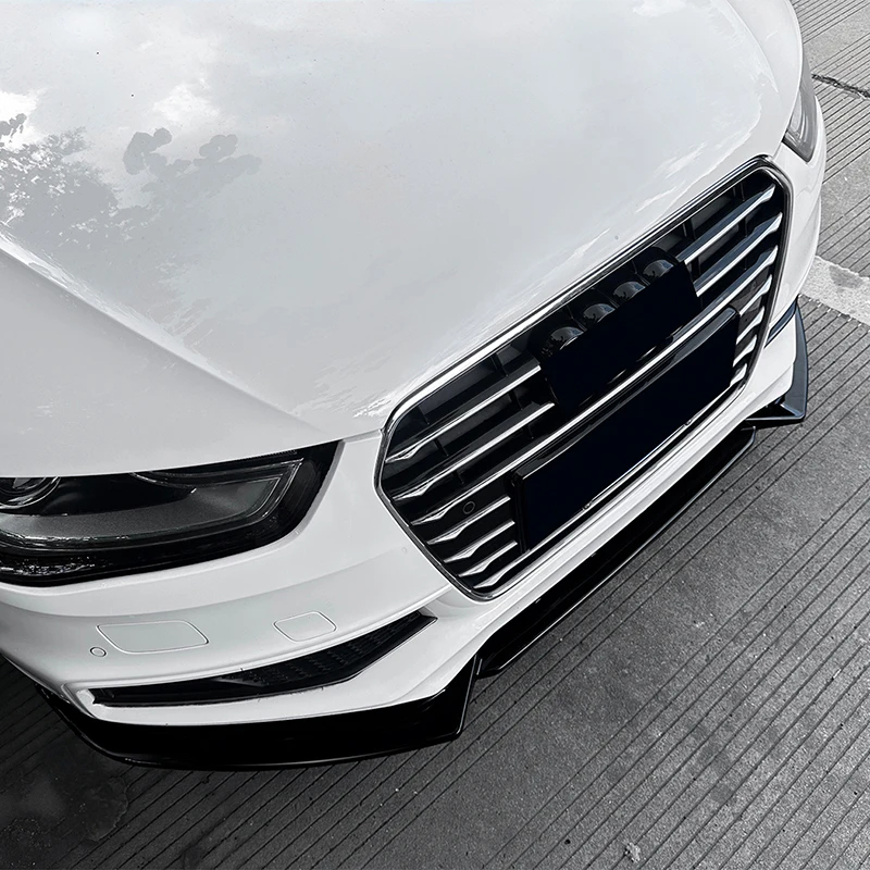 Kép 6: Autó bejárati Festékpárna Ajak számára 2013-2016 audi V–2 B8.5 A5 8T sline Diffuzőr splitter Spoiler Külső Átállítás autó accessor alkatrészek