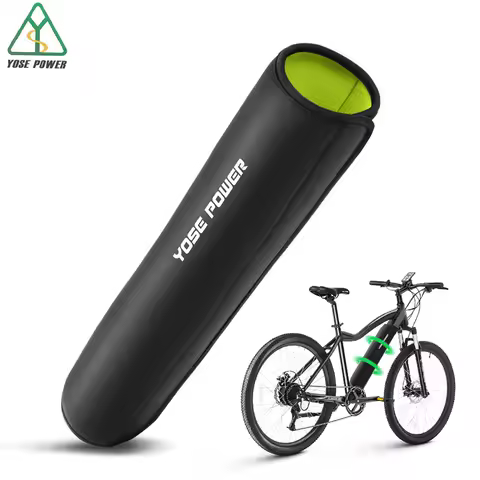 Upgrade Waterproof Bag Dustproof Anti-mud Cover for Down Tube Ebike Battery Keep Battery Warm Rain Proof Battery Frame Protector
