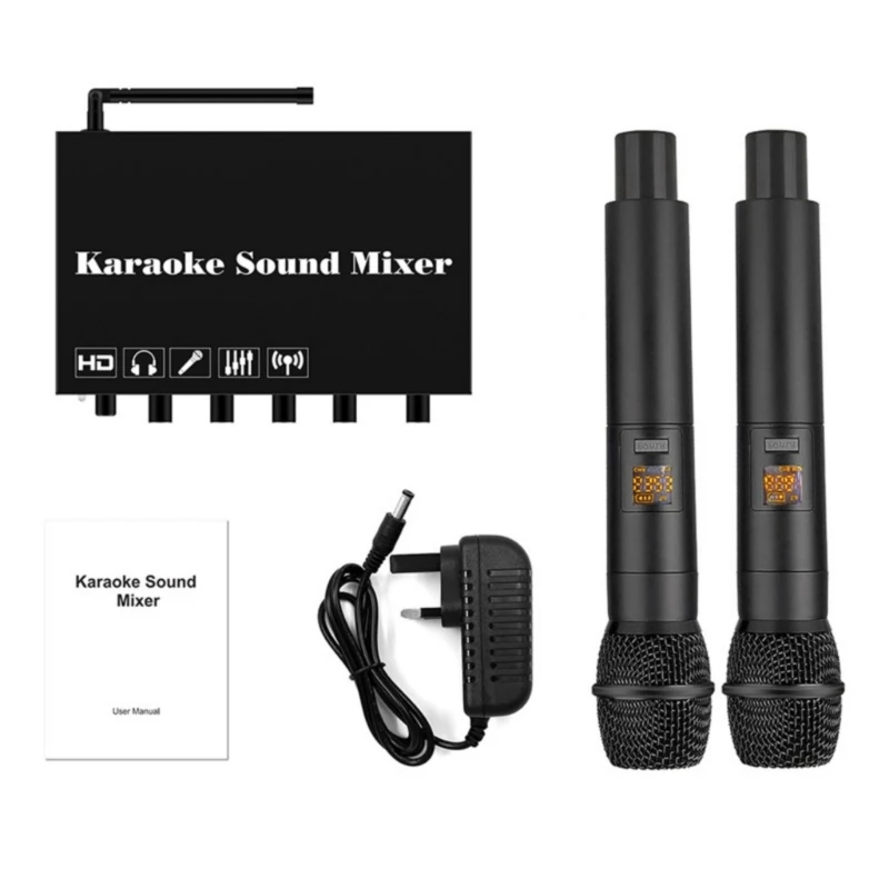 Bộ chuyển đổi micro không dây dành cho Karaoke chuyên nghiệp