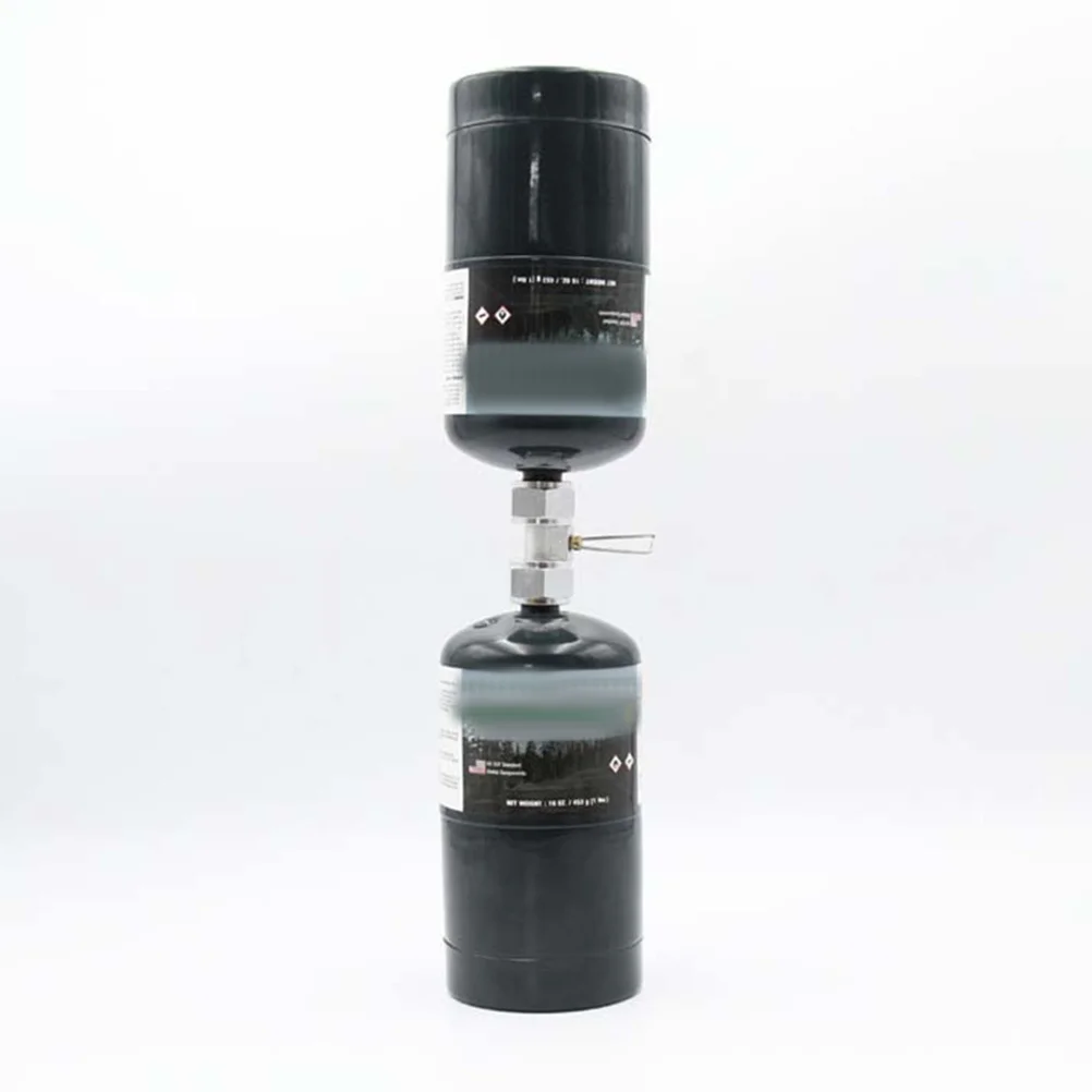 

Small Propane Adapter Dual Propane Tank Refill Interactive Gas Filling Valves Portable Camping Picnic Accessory